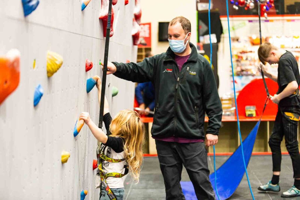climbing wall instructor